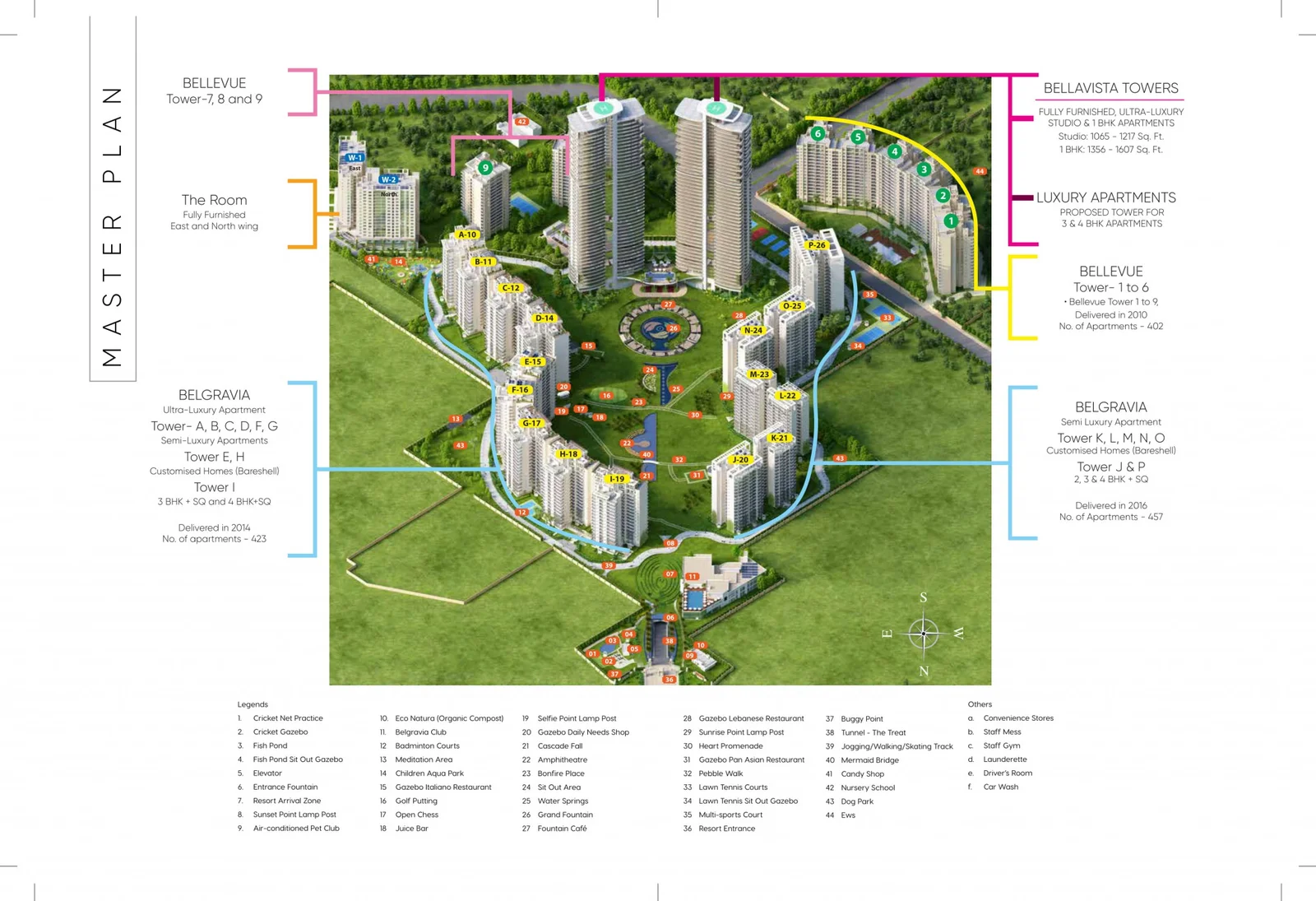 True Habitat Luxe Residency 112 Location Map