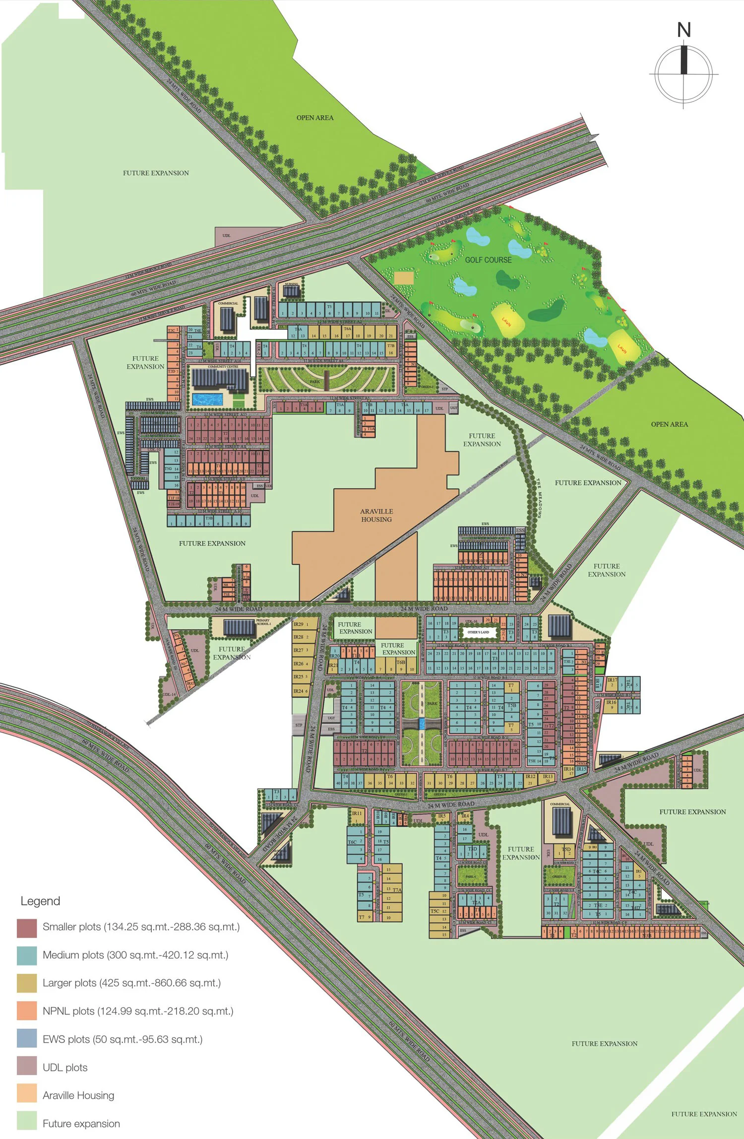 True Habitat Luxe Residency 112 Location Map