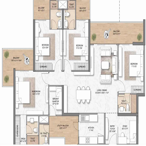 Smart World 111 Floor Plan